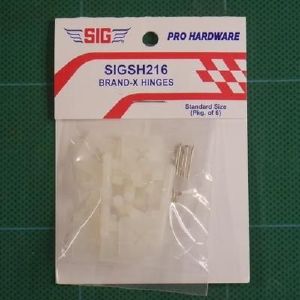 Dobradiça Plastico SIGSH216 (6 Peças)