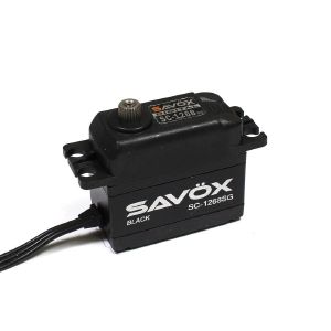 Servo Savox SAVSC 1268SG-BE Black Edition High Torque Digital 0.11sec  7.4V (25.0kg/347.2oz-in)