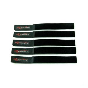 Cinta Velcro p/ Fixar Equipamento Secraft 320mm (5 Peças Preto)