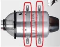Suporte Montante Turbina JetCentral Rabbit 100 - Jet Model Team