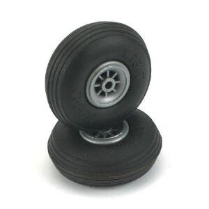 CONJUNTO DE RODA E PNEU LEVE DE 3 Polegadas DIÂMETRO 76mm DUBRO 300T (2 PEÇAS)