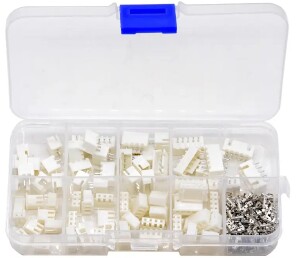 Kit De Conectores Terminal Jst-xh 2.54 230 Peças 2p A 5p