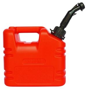 Galão De Gasolina Combustível 5 Litros Bico Longo (Vermelho)