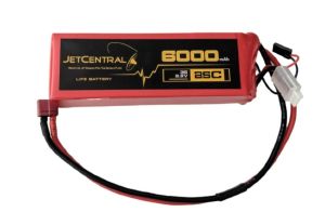 Bateria Life JetCentral 6000mha 3 Células 9,9V 25C
