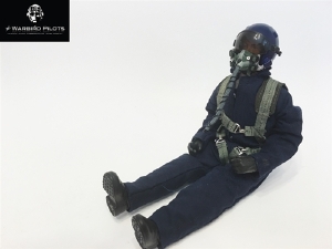 Piloto 1/5 - 1/6 Scale Jet Pilot Blue 30cm