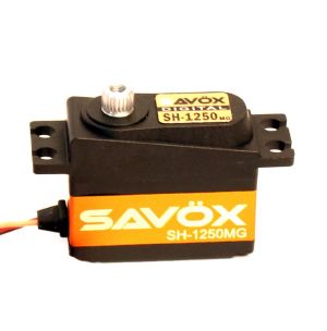 Servo Savox SAVSH 1250MG Micro Digital .11/63  6V (4.6kg/63.9oz-in)