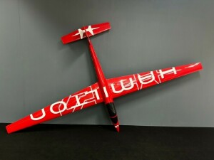 Planador Carf Kobuz-3 1:4.7 (Hamilton Scheme Red)