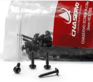 CHASERVO Parafusos Fixação 14 x 2,55mm x 2mm (100pc)