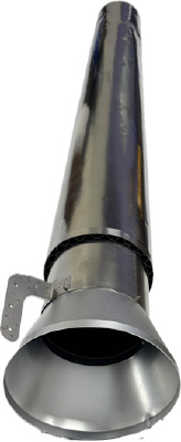 Duto Aço Inoxidável TailPipe L39 - F16 1:6
